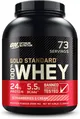 Протеїн сироватковий змішаний Optimum Nutrition Gold Standard 100% Whey, полуничний крем, 2,27 кг