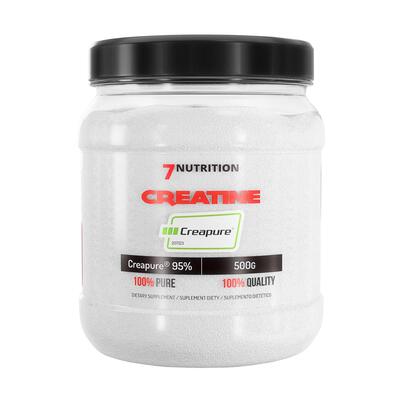 Креатин Моногидрат 7Nutrition Creatine Monohydrate Creapure Без вкуса, 500 г