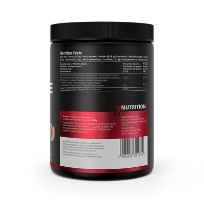 Креатин моногідрат 7Nutrition Creatine Monohydrate Кавун, 500 г