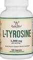 L-тирозин Double Wood L-Tyrosine 1000 мг, 120 капсул