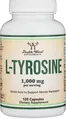 L-тирозин Double Wood L-Tyrosine 1000 мг, 120 капсул
