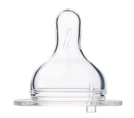 Соска силіконова Canpol Babies EasyStart 21/723 для пляшечок з широким отвором для каші, від 6 місяців, 1 шт