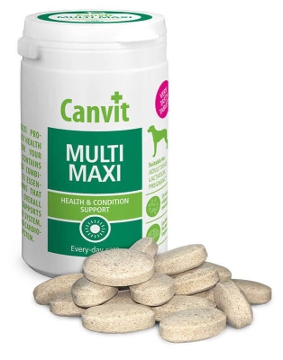 Витаминно-минеральный комплекс Canvit Multi Maxi для собак, 230 г