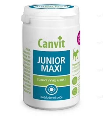 Вітаміни для собак Canvit Junior Maxi, 230 г