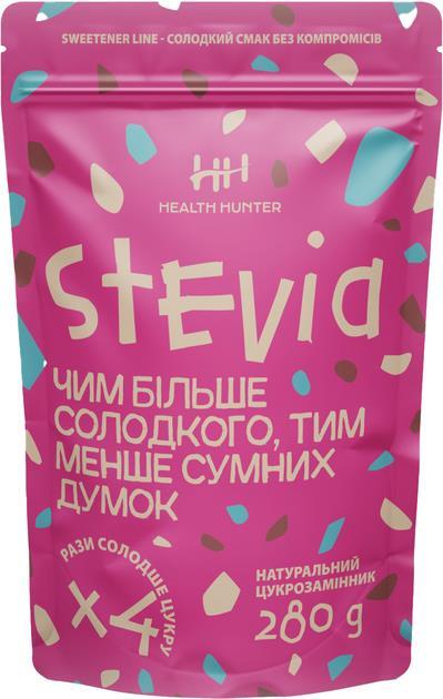 Сахарозаменитель Health Hunter Stevia X4 натуральный, 280 г