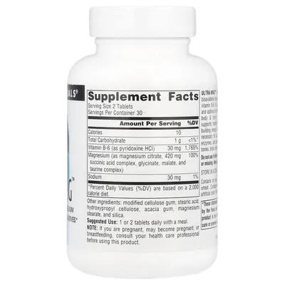 Ультра-Маг Source Naturals Ultra-Mag, 60 таблеток