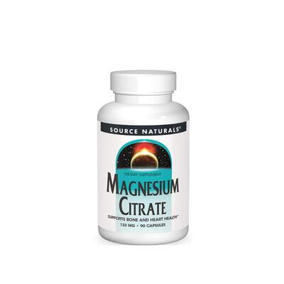 Магний цитрат Source Naturals Magnesium Citrate 113 мг, 90 гелевых капсул