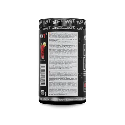 Комплекс амінокислот MST Nutrition BCAA & EAA Zero фруктовий пунш, 40 порцій, 520 г