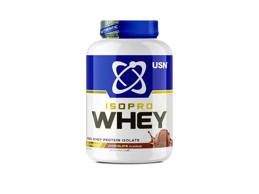 Протеїн сироватковий ізолят USN IsoPro 100% Whey Protein Isolate шоколад, 1,8 кг