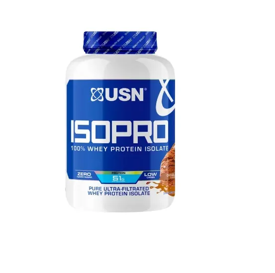 Протеїн сироватковий ізолят USN IsoPro 100% Whey Protein Isolate шоколад, 1,8 кг