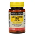 Альфа-ліпоєва кислота 600 мг Mason Natural Alpha-Lipoic Acid, 30 капсул