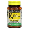 Вітамін K2 100 мкг Mason Natural Vitamin K2, 100 таблеток
