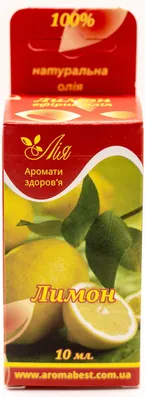 Олія ефірна Лія Лимон, 10 мл