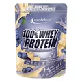 Протеїн сироватковий концентрат IronMaxx 100% Whey Protein чорничний чізкейк, 500 г (пакет)
