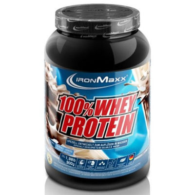 Протеїн IronMaxx 100% Whey Protein Шоколад - кокос, 900 г (банка)