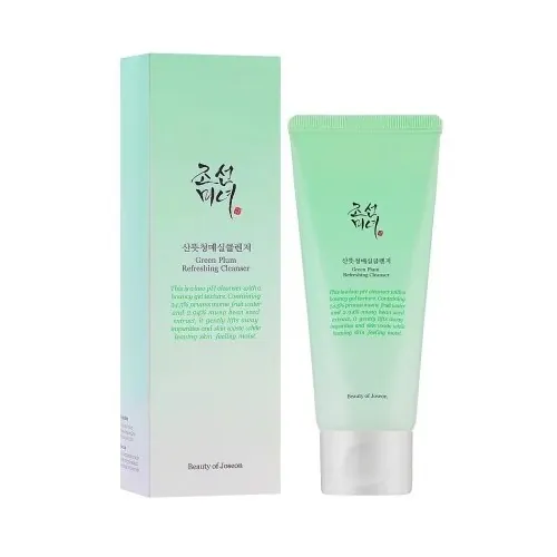 Гель-пінка для вмивання Beauty of Joseon Green Plum Refreshing Cleanser, 100 мл