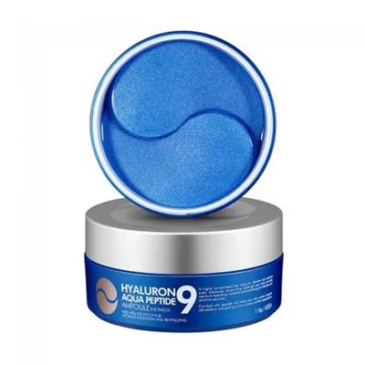 Патчі Medi-Peel Hyaluron Aqua Peptide 9 Ampoule Eye Patch гідрогелеві глибокого зволоження з пептидами, 60 шт
