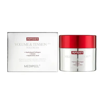 Крем-ліфтинг для обличчя Medi-Peel Peptide 9 Volume & Tension Tox Cream Pro антивіковий з пептидами, 50 мл