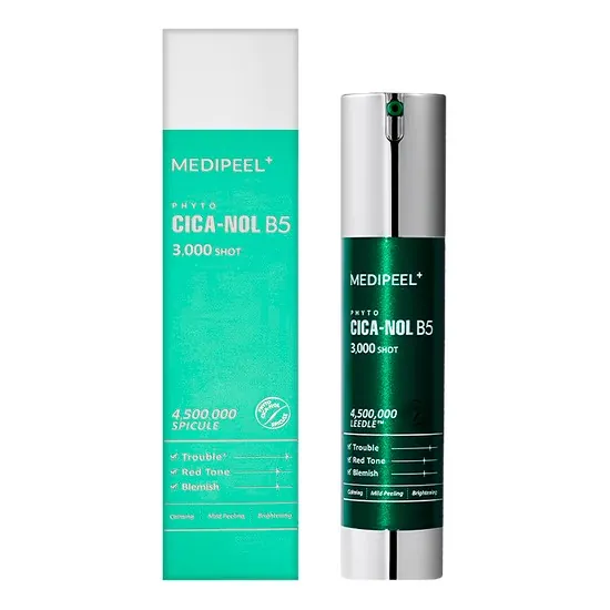 Сироватка-пілінг для обличчя Medi-Peel Phyto Cica-Nol B5 3000 Shot м'яка зі спікулами та центелою, 50 мл