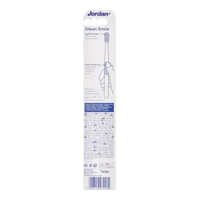 Зубна щітка Jordan Clean Smile середня, 1 шт