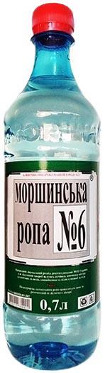 Вода мінеральна Моршинська Ропа №6 розсіл, 0,7 л