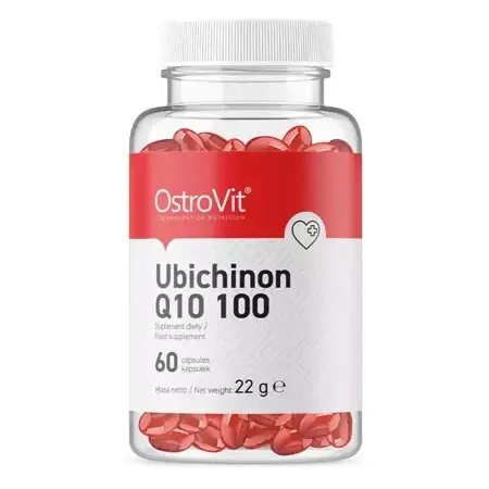 Убіхінол Q10 OstroVit Ubichinon Q10 100 капсули №60