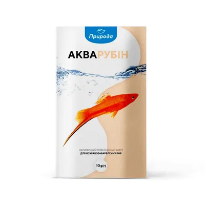 Корм для риб Природа PR740113 Акварубін, 10 г