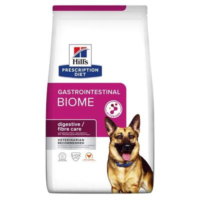 Корм лечебный для собак Hill's Prescription Diet Canine Gastrointestinal Biome при заболеваниях пищеварительной системы, со вкусом курицы, 1,5 кг