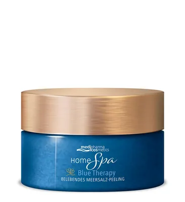 Пілінг для тіла Medipharma Cosmetics Home Spa Blue Therapy з морською сіллю, 250 г