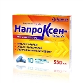 Напроксен-Здоров'я таблетки, в/плів. обол. по 550 мг №10 (10х1)