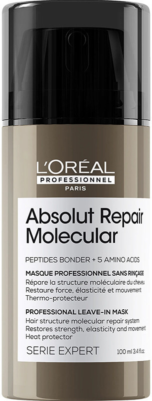 Маска L’Oreal Professionnel Absolut Repair Molecular Leave-In Mask для молекулярного восстановления структуры волос, 100 мл
