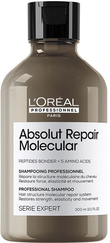 Шампунь L’Oreal Professionnel Absolut Repair Molecular для молекулярного восстановления структуры поврежденных волос, 300 мл