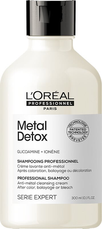 Шампунь L’Oreal Professionnel Metal Detox очищающий после окрашивания или осветления, 300 мл