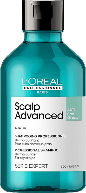 Шампунь L’Oreal Professionnel Scalp Advanced очищающий для жирных волос, 300 мл