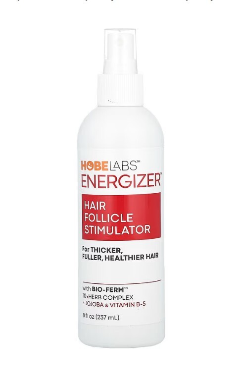 Стимулятор роста волос Hobe Labs Energizer с жожоба и витамином B5, 237 мл