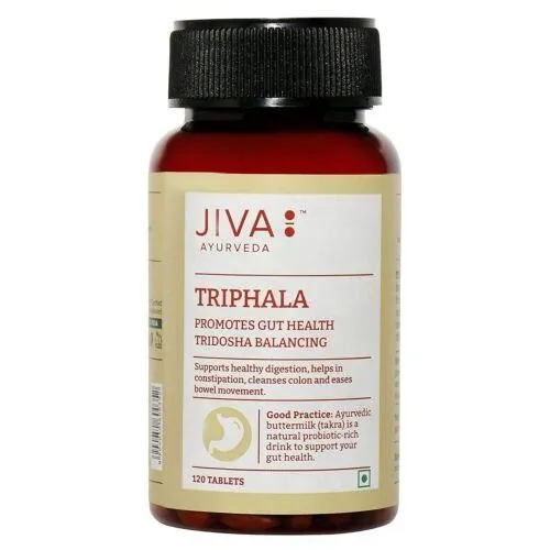 Трифала Jiva Ayurveda Triphala, 120 таблеток