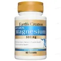 Магній Earth's Creation Magnesium 500 мг, 60 таблеток