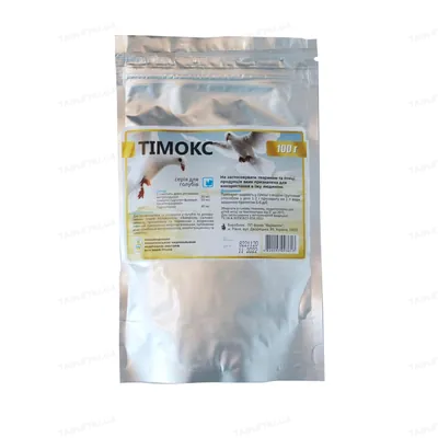 Тімокс (ДЛЯ ТВАРИН) порошок оральний, 100 г