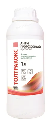 Толтракокс (ДЛЯ ТВАРИН) розчин пероральний, 1 л