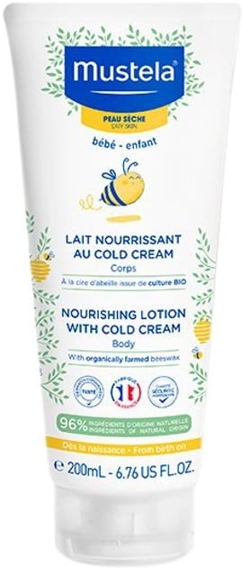 Лосьйон Mustela Bebe With Cold Cream живильний для дуже сухої шкіри, 200 мл