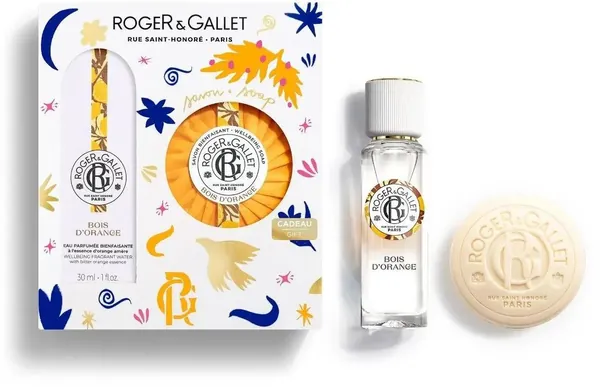 Набір Roger&Gallet Bois d'Orange Апельсинове дерево (вода, 30 мл + мило, 100 г)