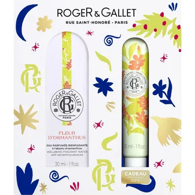 Набір Roger&Gallet Fleur d'Osmanthus Квітка османтусу (вода, 30 мл + крем для рук, 30 мл)