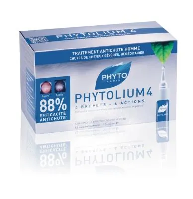Стимулятор росту волосся Phyto Phytolium 4, 12 х 3,5 мл