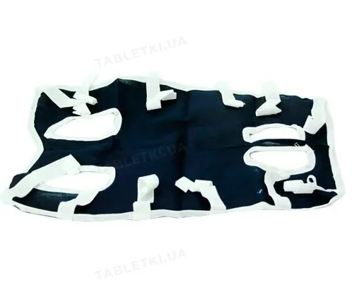 Попона післяопераційна Collar №2 677412 синя А32-60 см, В 48 см