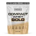 Протеїн сироватковий концентрат Pure Gold Protein Compact Whey Gold потрійний шоколад, 500 г