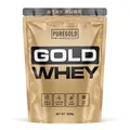 Протеїн сироватковий концентрат Pure Gold Protein Pure Gold Whey полуничний мілкшейк, 1000 г