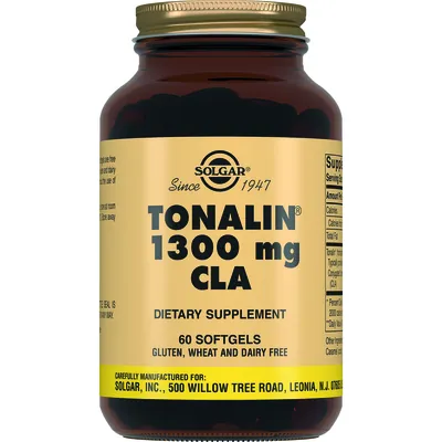 Кон'югована лінолева кислота Solgar Tonalin CLA 1300 мг м'які капсули №60