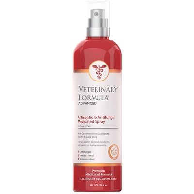 Спрей для собак та котів Veterinary Formula Advanced Antiseptic&antifungal антисептичний та протигрибковий, 236 мл