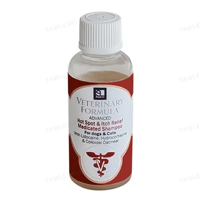 Шампунь для собак та котів Veterinary Formula Advanced Hot Spot & Itch Relief антиалергенний, 45 мл