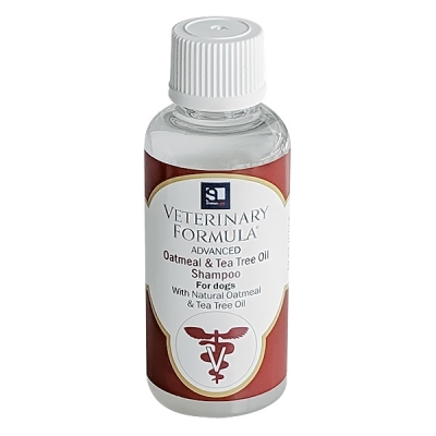 Шампунь для собак Veterinary Formula Advanced Oatmeal & Tea Tree Oil увлажняющий, 45 мл